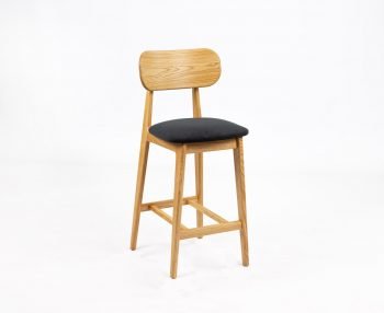 Oak bar chair “POLO”